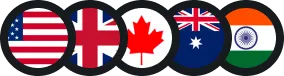We serve clients in the USA, UK, Canada, Australia, India and more