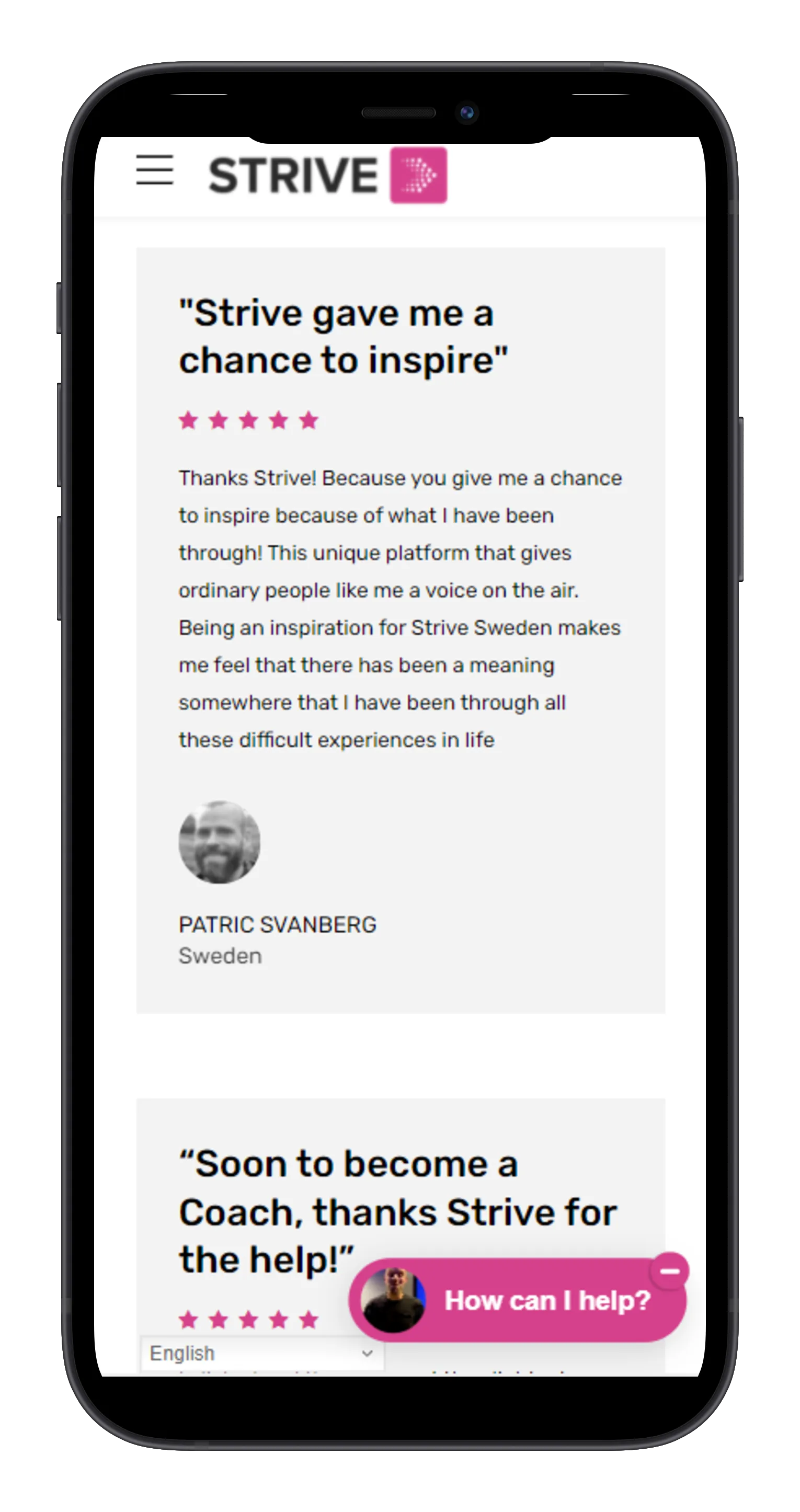 Strive – Community, Academy & App on mobile