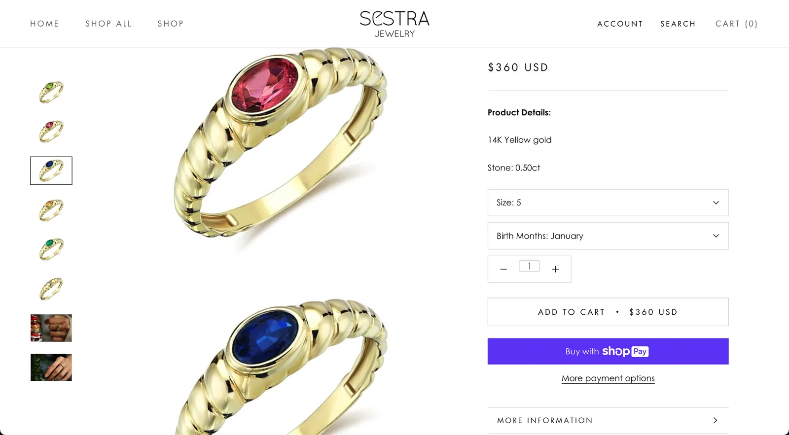 Product – Rings
