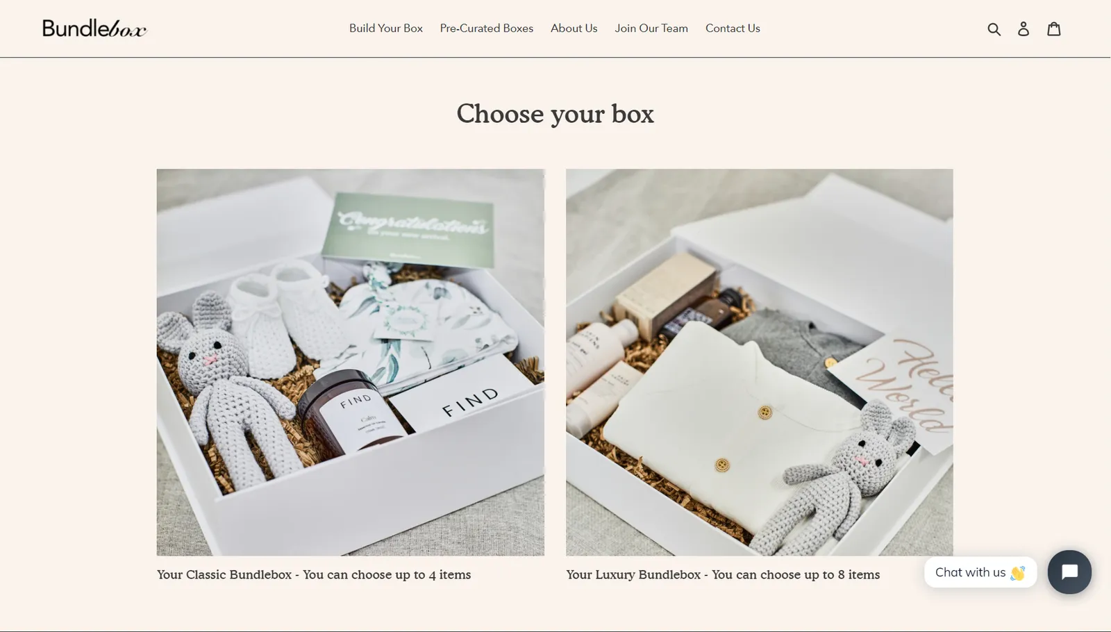 Choose a Box